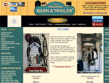 Tablet Screenshot of organizedbarn.com